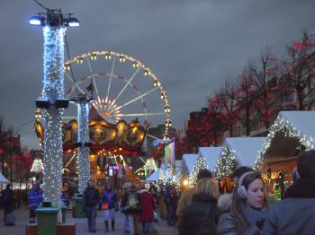 Christmas Market in Brussels, Belgium