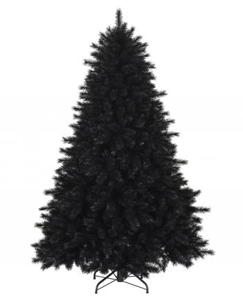 Pitch Black Artificial Christmas Pine Trees | Treetopia