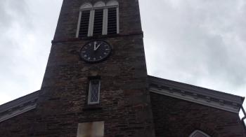 Church Clock Tower Strikes 1 - YouTube