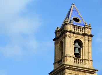 Free picture: architecture, blue sky, church, tower, religion, old ...