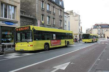 Citura - Heuliez Bus GX317 n°256 - Ligne 2 & 253