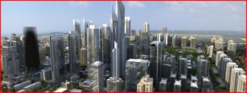 3D model Modern City Animated 004 | CGTrader