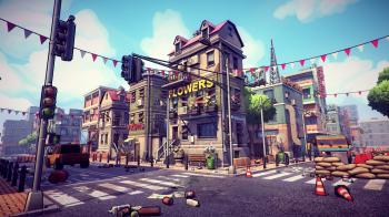 Postapocalyptic cartoon city - BlenderNation