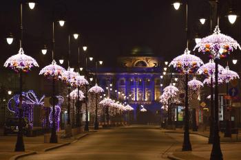Explore beautifully decorated city - Warsaw City Break
