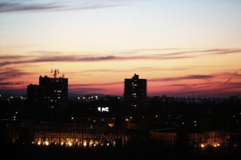 City In The Evening