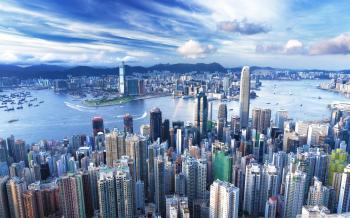 City Skyscrapers ❤ 4K HD Desktop Wallpaper for • Dual Monitor Desktops