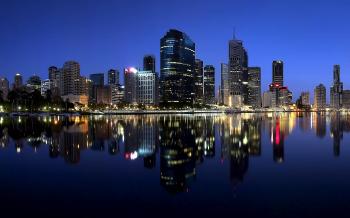 City Reflection [2560x1600] : HighRes