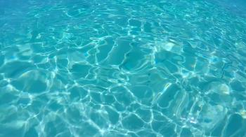 Cristal Ideal Clear Blue Sea Water. HD GoPro Slowmotion Background ...