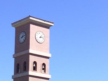 Clock tower building