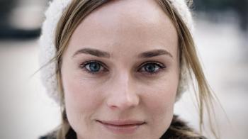 Diane Kruger Smiling Ultra Face Closeup Wallpaper