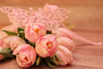Close-up of Pink Flower Bouquet