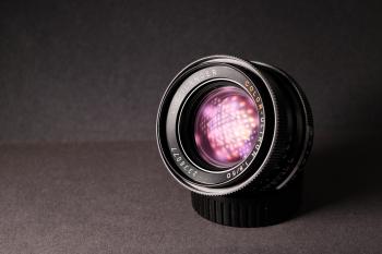 Close-Up Photography of Camera Lens