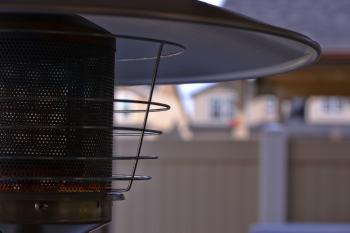 Close-up Photography of Patio Heater