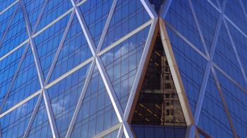 NYC corporate skyscraper abstract detail exterior background close ...