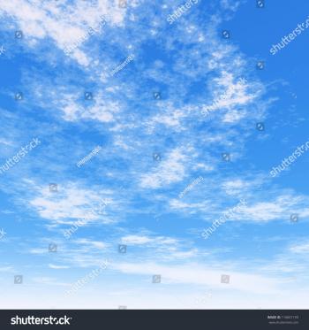 Cloudy Blue Sky Stock Illustration 116601193 - Shutterstock