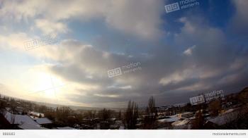 Running Cloudy Sky With Fisheye View, Texture, Background (Time ...