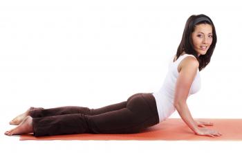 Yoga Pose: Twisting Cobra pose | YogaClassPlan.com