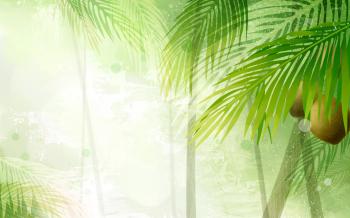 Coconut trees wallpaper - Artistic wallpapers - #5283