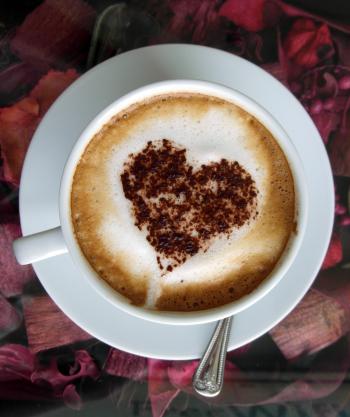 Coffee Heart Art