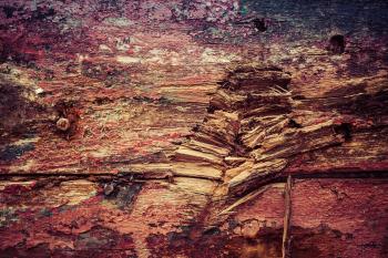 Colorful Grunge Wood Texture