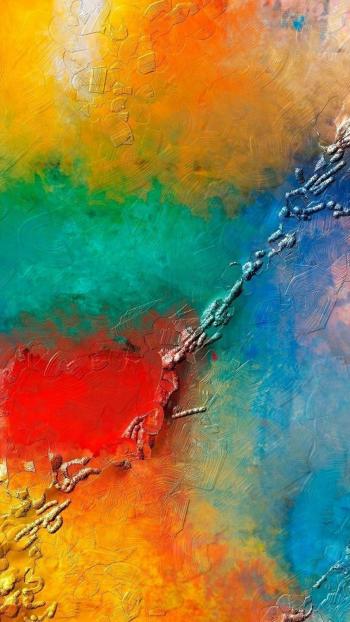 Textures iPhone 6 Plus Wallpapers - Colorful Wall Paint Texture ...