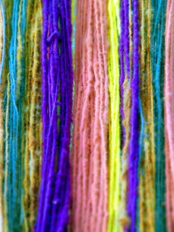 Colorful Wool Background