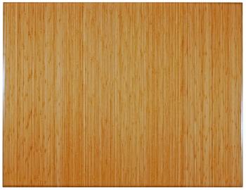 47x60 Natural Bamboo Roll-Up Chair Mat - InteriorDecorating
