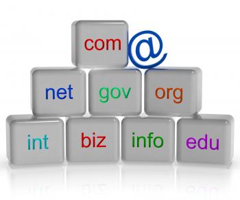 Com Net Org Blocks Shows Internet Or Web Sites