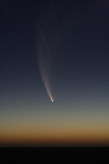 Comet in Space