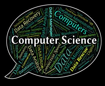 Computer Science Represents Information Technology And Chemist