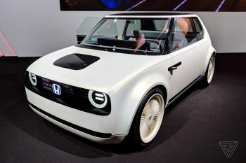 Honda's Urban EV Concept is even more adorable in the flesh - The Verge