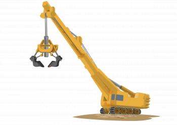 Clipart - Construction Crane