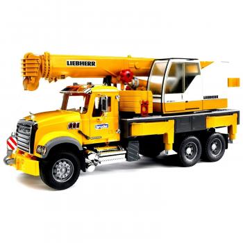 Bruder Toys Mack Granite Liebherr Crane Truck 02818 | Xmas Wish List ...