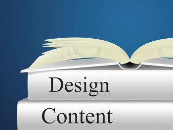 Content Designs Indicates Diagram Models And Plan