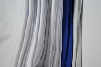 Cotton clothes closeup