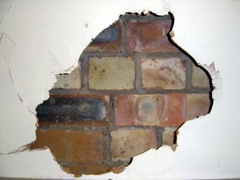 Cracked stucco