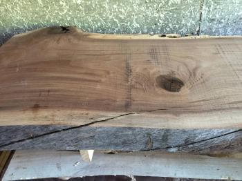 wood - Can you fill cracks in the side of a live edge slab ...