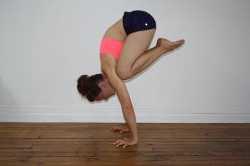 Bakasana Arm Balance (Crane Pose) | OM Tripura