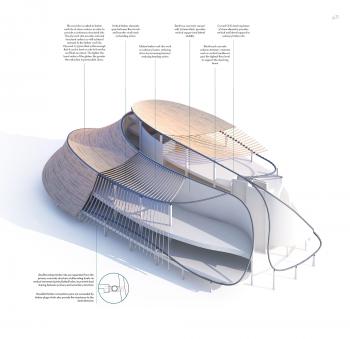 Gallery of Liget Budapest Awards Third Place to LEAD's Blue Tiled ...
