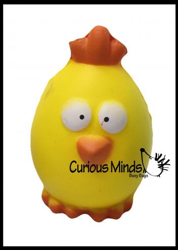 Cute Egg Chick Stress Ball - Easter | Curious Minds Busy Bags