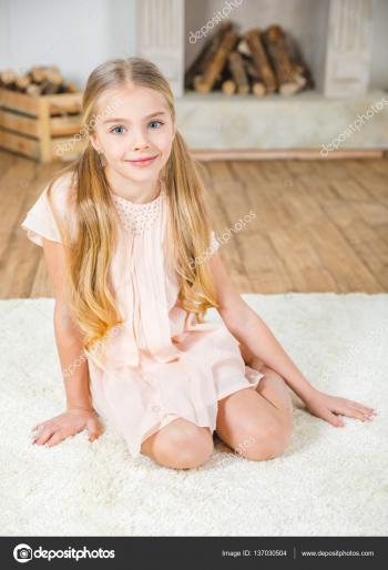Cute little girl — Stock Photo © AndreyBezuglov #137030504