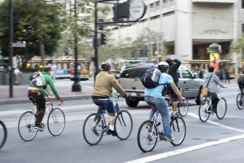 Cyclist Law Regarding Rolling Through a Stop Sign in California