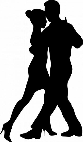 Clipart - Dancing couple