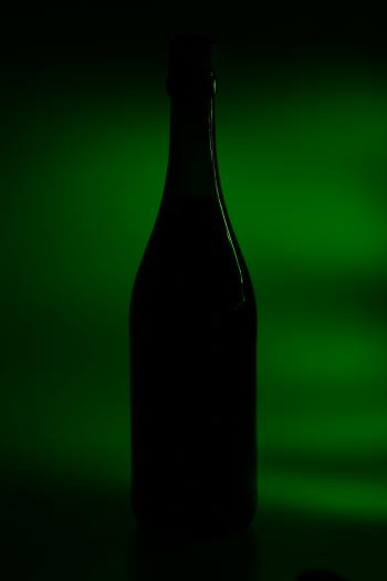 Dark Green Bottle