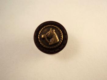 A25-15-18-20-23mm RARE BRASS HORSE HEAD ITALIAN DARK LEATHER COLOUR ...