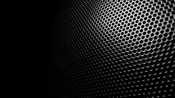 Metallic grid motion background. Dark metal background with ...