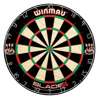 Amazon.com : Winmau Blade 4 Bristle Dartboard : Board Games : Sports ...