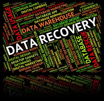 Data Recovery Shows Getting Back And Bytes