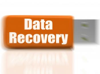 Data Recovery USB drive Means Safe Files Transfer Or Data Recovery