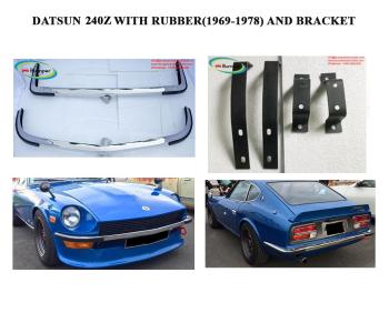 Datsun 240Z bumper with rubber and bracket (1969-1978)
